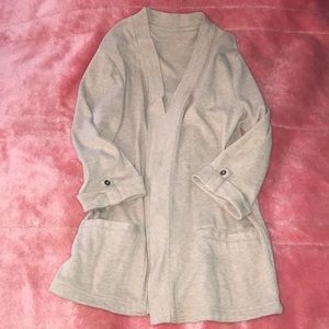 Open front cardigan